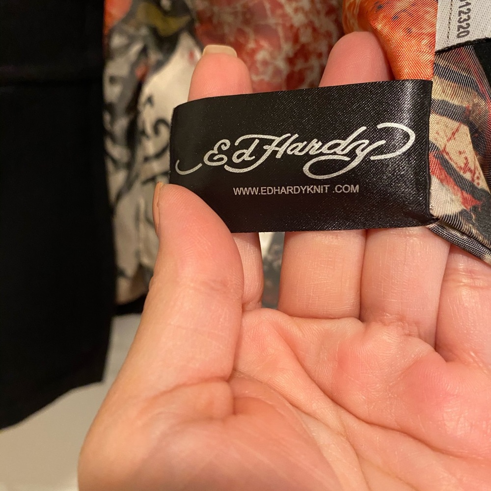 Ed Hardy military style coat - Picture 11 of 13